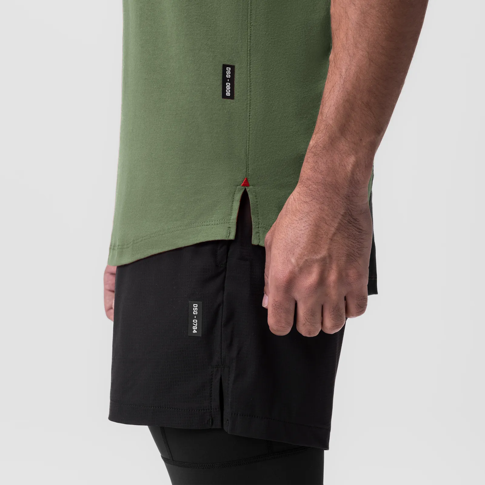 0808. Supima® Vented Tank - Olive