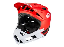 100% Trajecta Full Face Helmet - Red