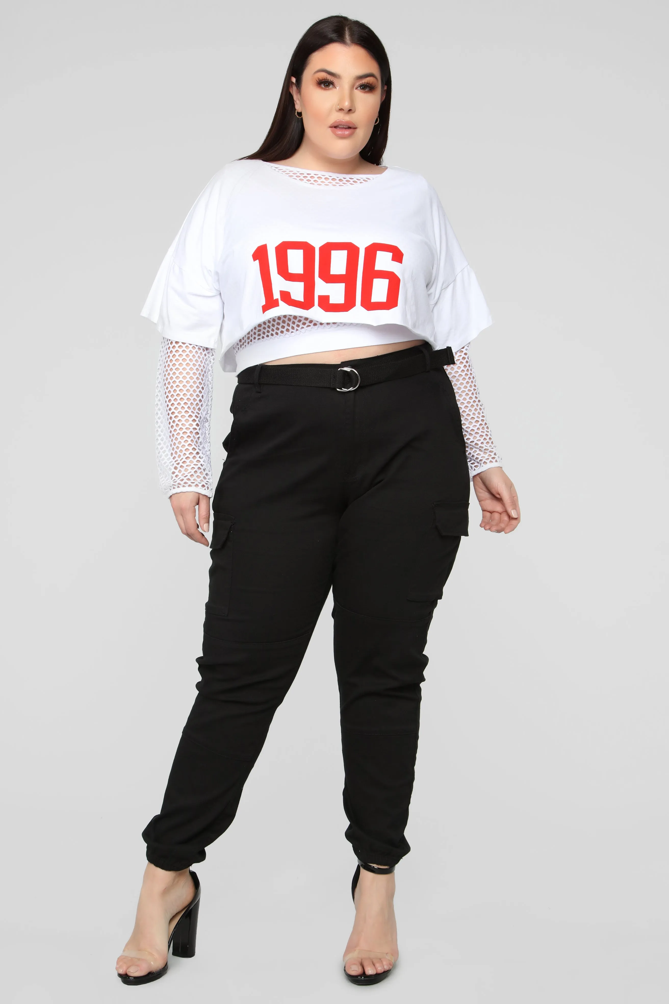 1996 Mesh Top - White