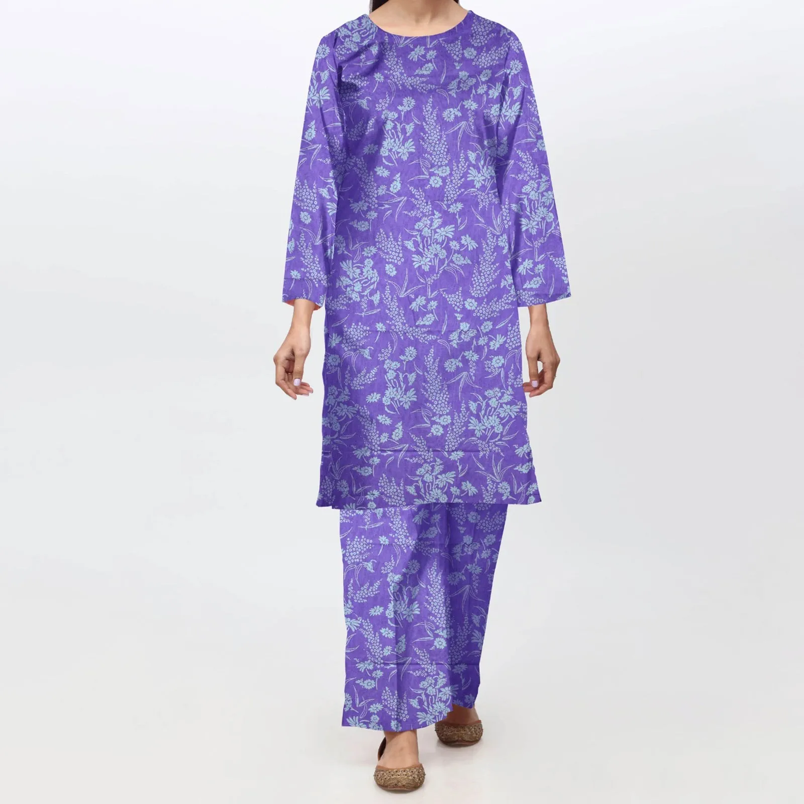 2PC - Unstitched Digital Printed Lawn Suit PS4827