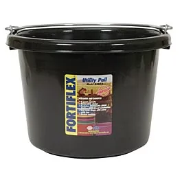 8 Quart Pail, Black