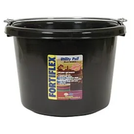 8 Quart Pail, Black