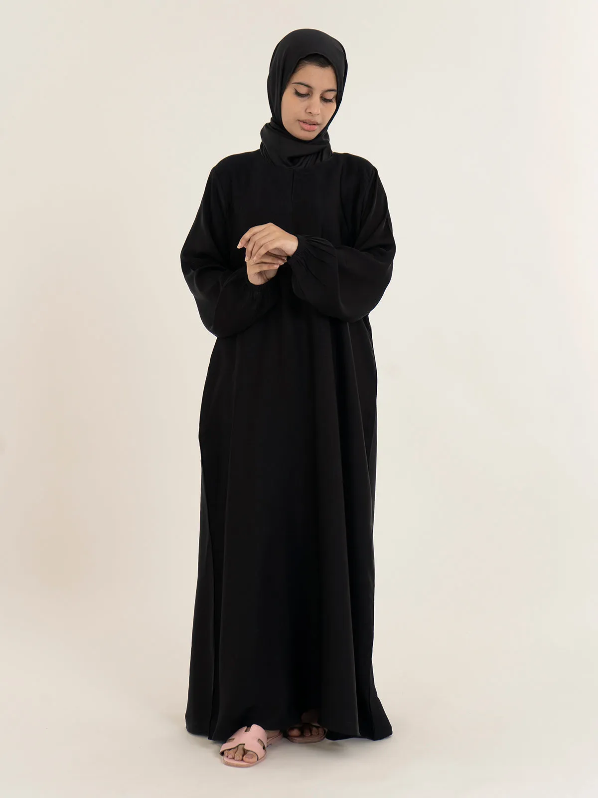 Abaya Inner with Elastic Sleeves