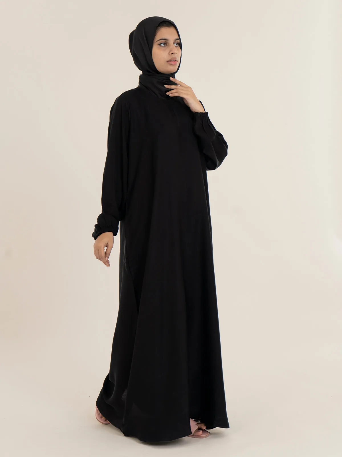 Abaya Inner with Elastic Sleeves