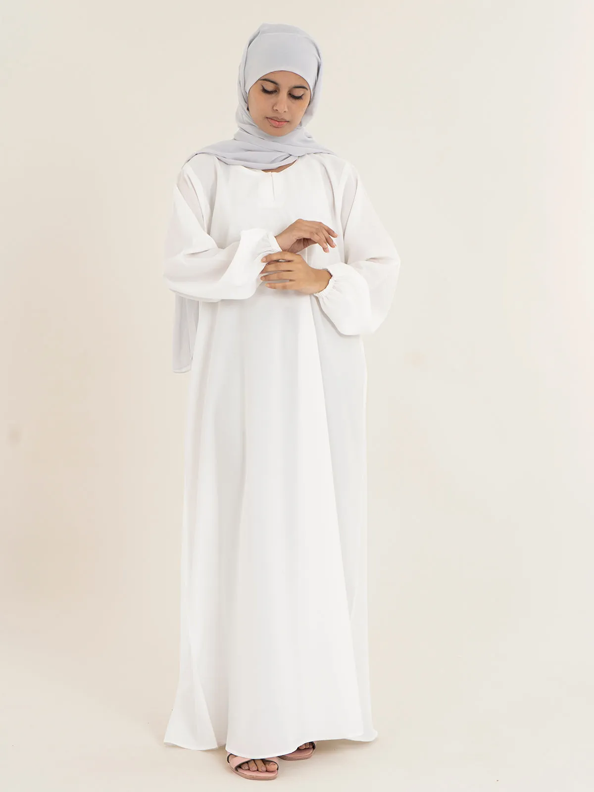 Abaya Inner with Elastic Sleeves