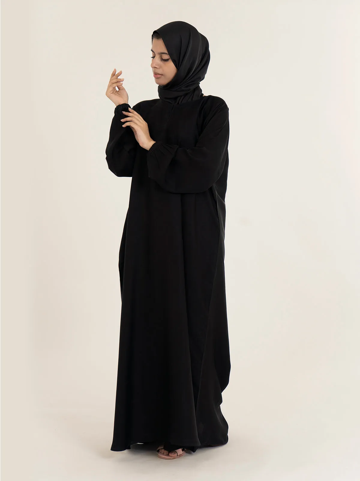 Abaya Inner with Elastic Sleeves