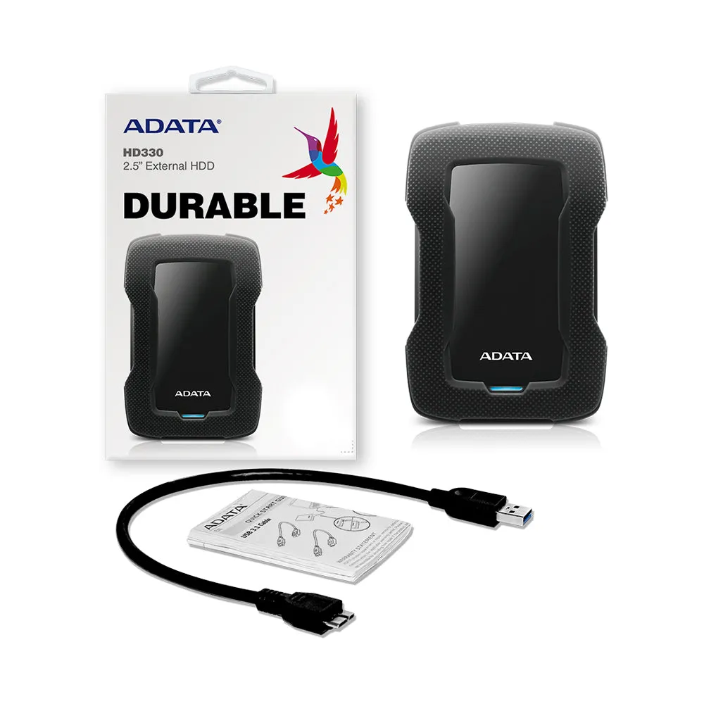 Adata  AHD330-2TU31 CBK 2tb 2.5 External Hard Disk Drive Black