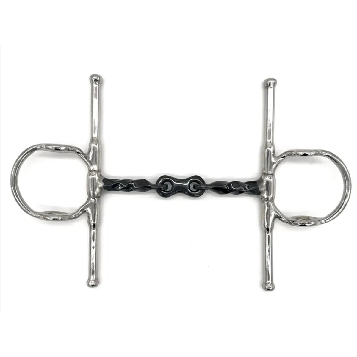 AJR Sport Twisted Sweet Iron Double Jointed Nelson Gag Bit