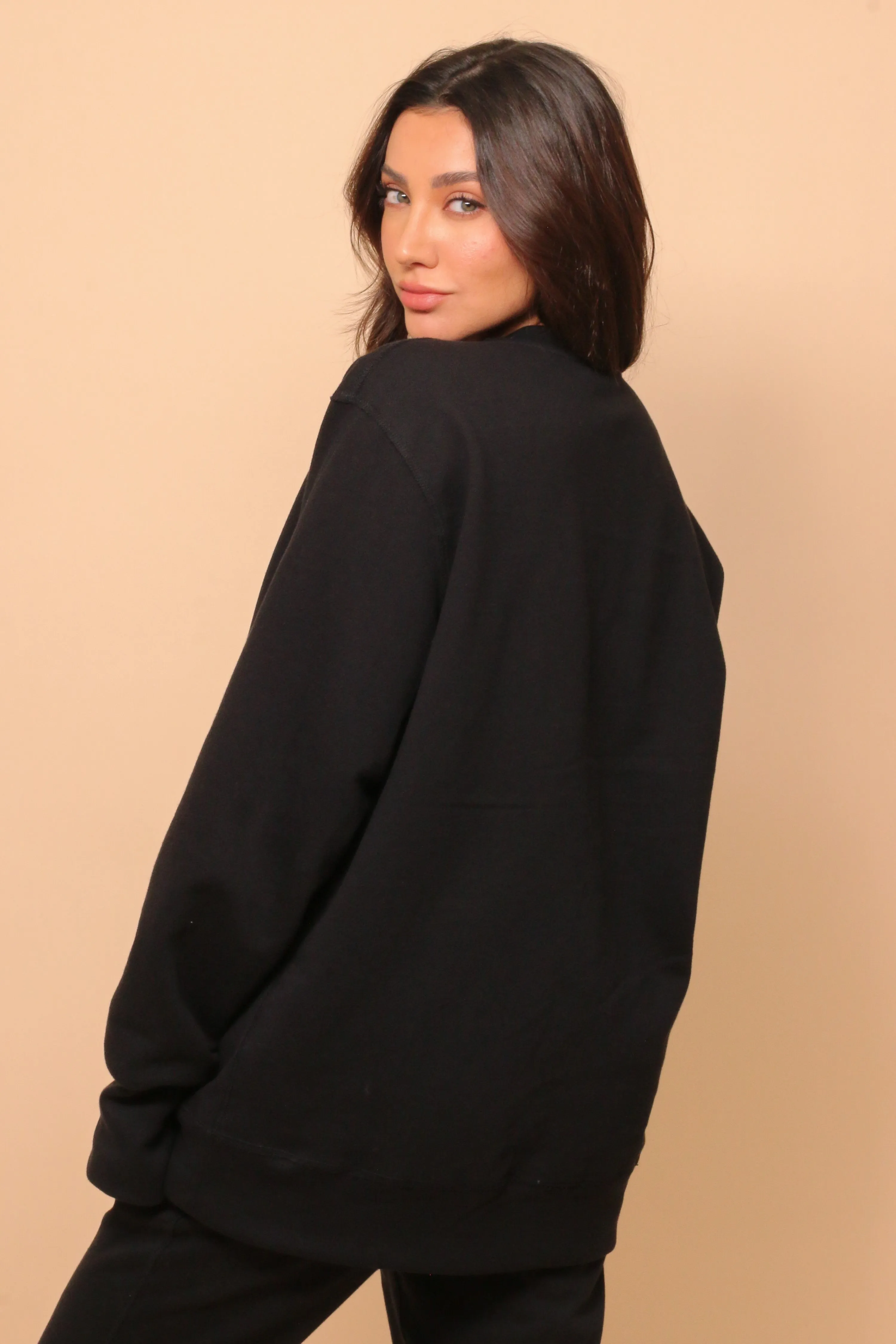 Allergy-Free Organic Cotton Pullover Sweatshirt