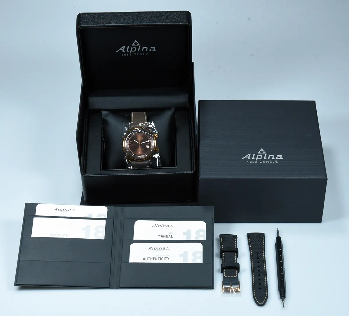 Alpina Seastrong Diver Heritage AL-525BR4H4 (Pre-owned)