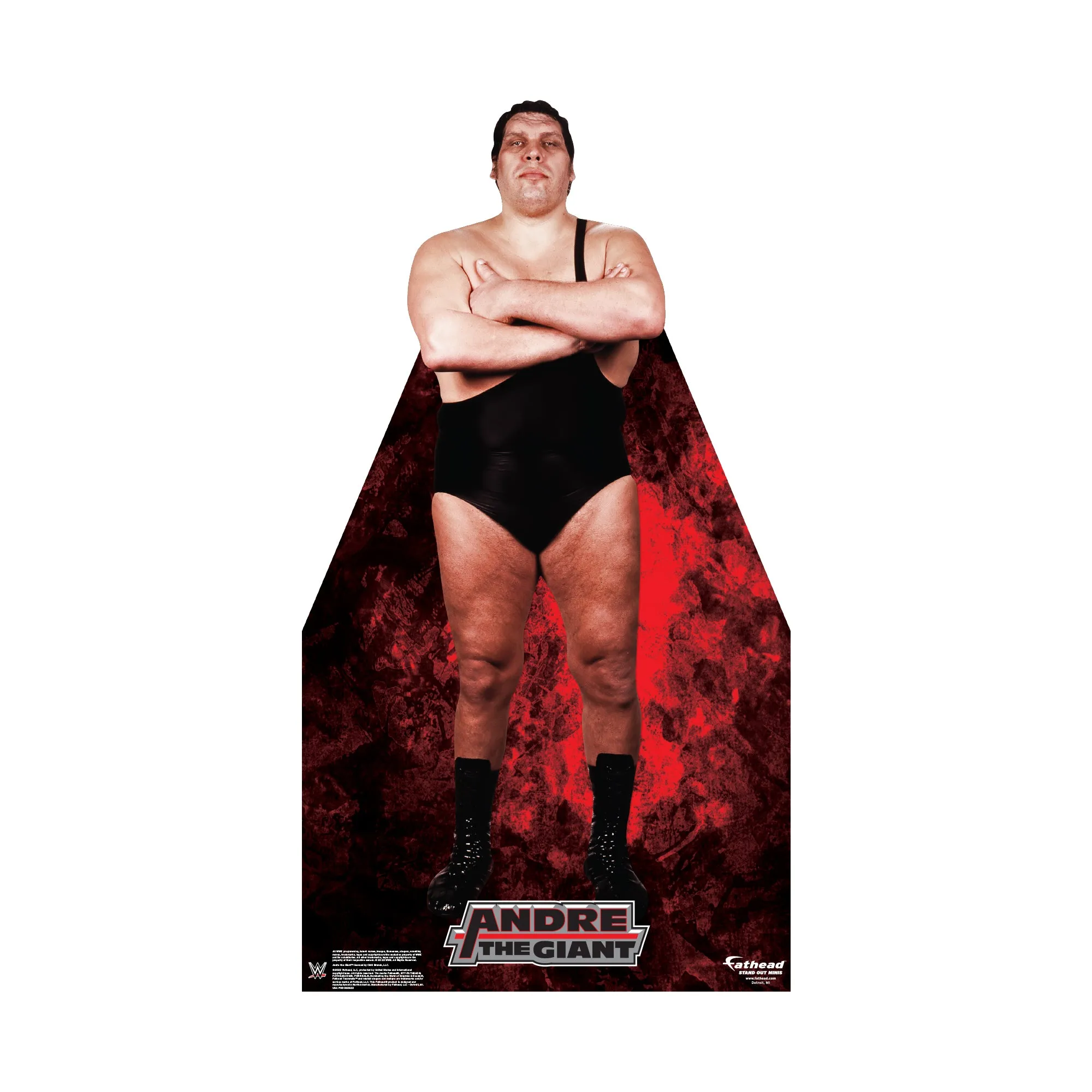 Andre the Giant   Mini   Cardstock Cutout  - Officially Licensed WWE    Stand Out