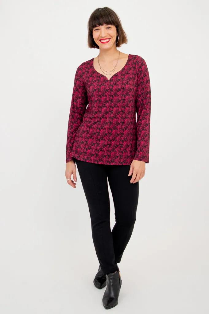 Annette L/S Top, Bazar, Bamboo