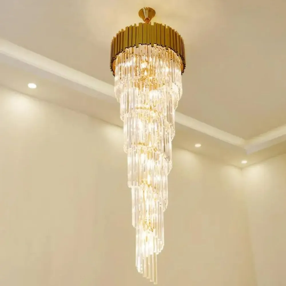 Astralis 2-Story Round Chandelier