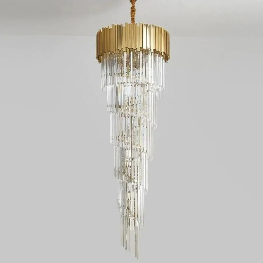 Astralis 2-Story Round Chandelier