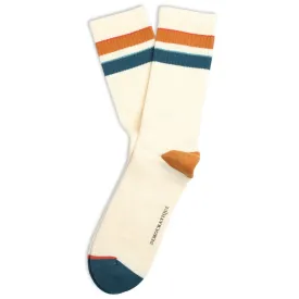 Athletique Classique Stripes Socks Off White / Honey / Light Rosso / Benzin / irr