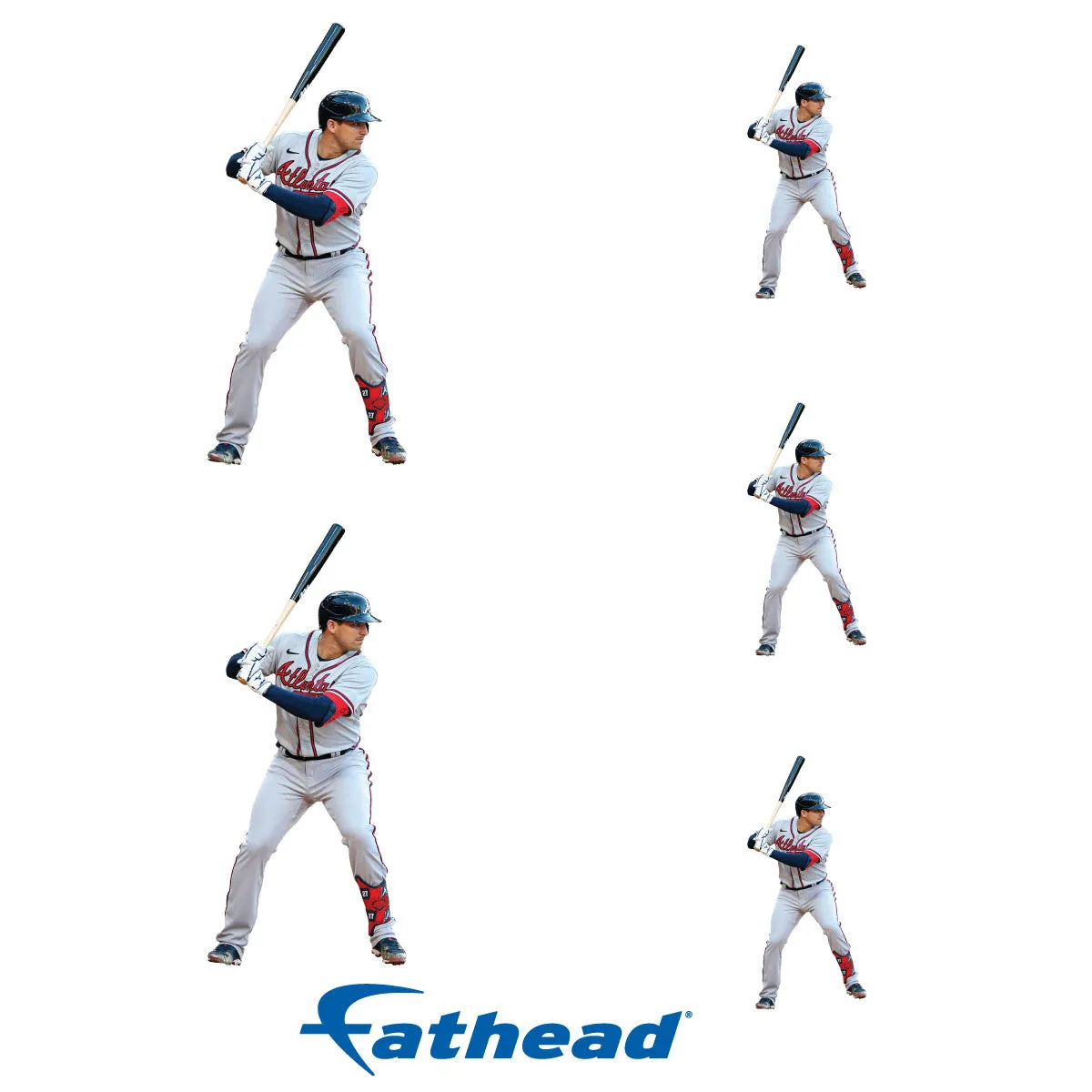 Atlanta Braves: Austin Riley  Player Minis        - Officially Licensed MLB Removable     Adhesive Decal