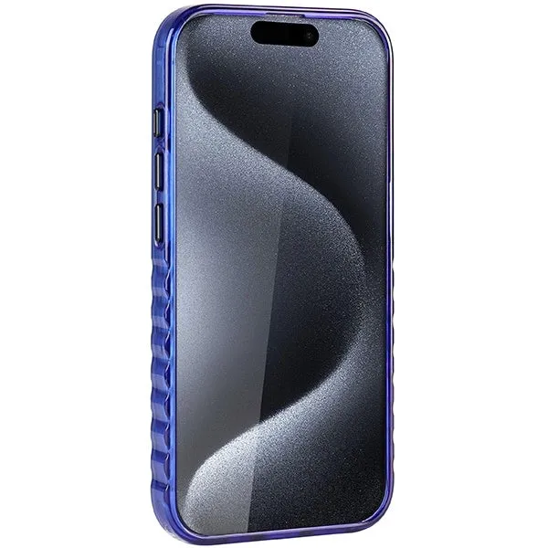 Audi IML Hard Case with MagSafe for iPhone 15 Pro 6.1" Blue - AU-IMLMIP15P-A6/D3-BE