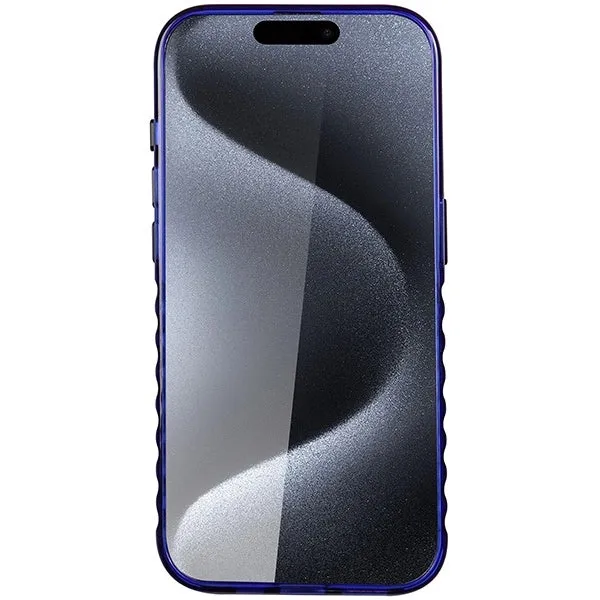 Audi IML Hard Case with MagSafe for iPhone 15 Pro 6.1" Blue - AU-IMLMIP15P-A6/D3-BE