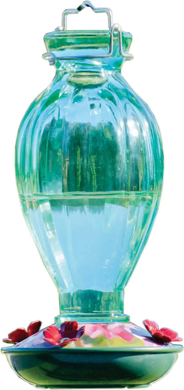 Audubon/woodlink - Fluted Glass Hummingbird Feeder