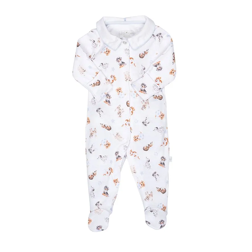 Baby Sleepers Onsie - 6-9 Mos - Puppies LTW-BG007 Little Paws