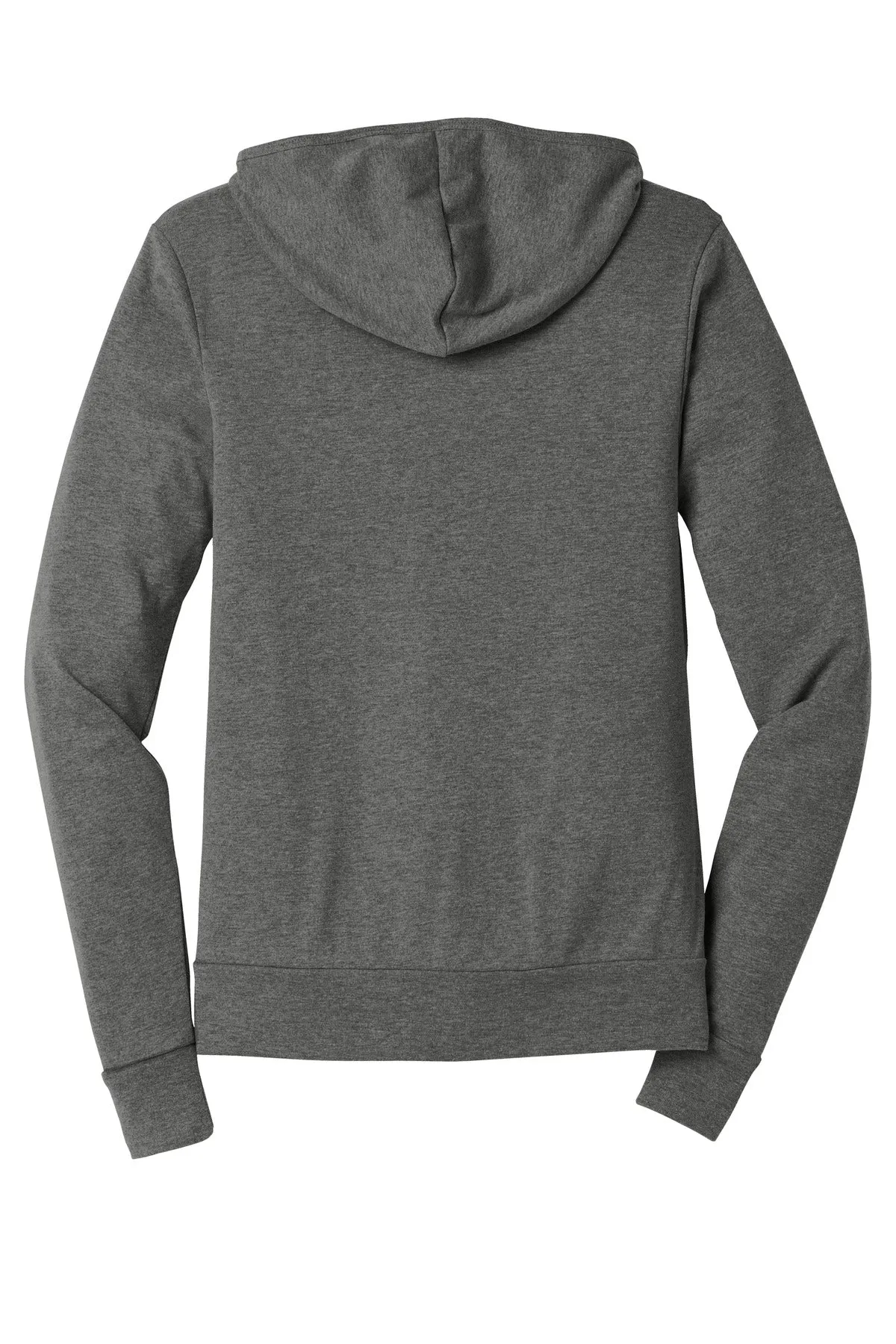 BELLA CANVAS Unisex Triblend Full-Zip Lightweight Hoodie. BC3939