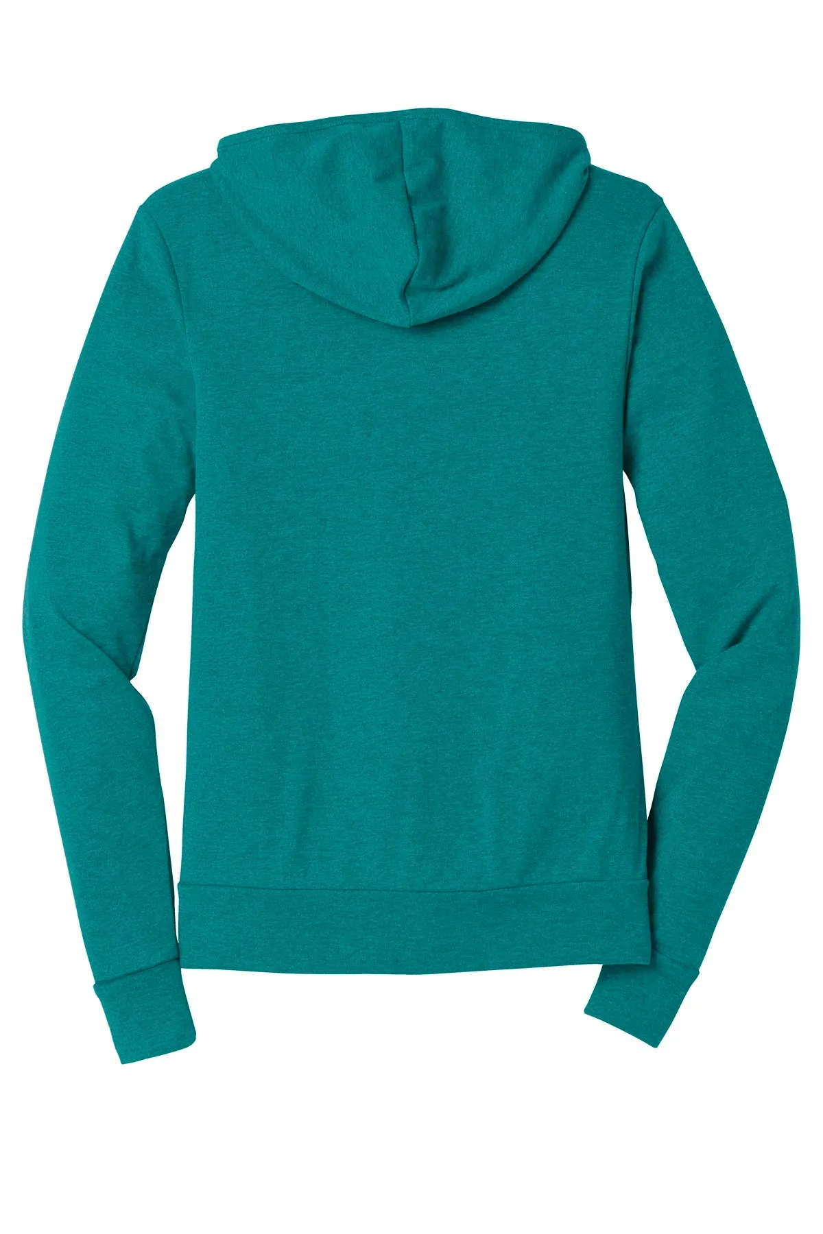 BELLA CANVAS Unisex Triblend Full-Zip Lightweight Hoodie. BC3939