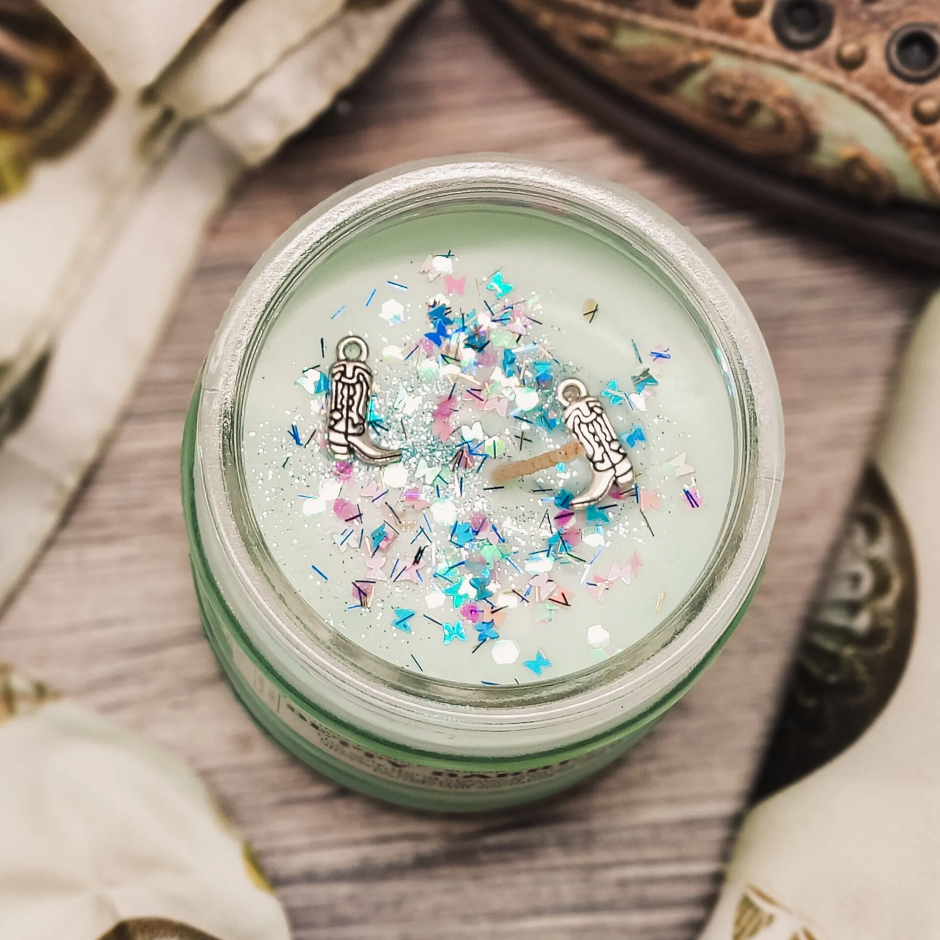 Betty Barrel Racer Candle