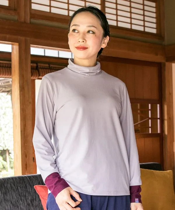 Bi Color TOKKURI Turtleneck Top