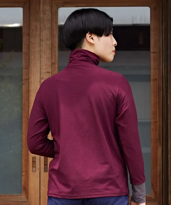 Bi Color TOKKURI Turtleneck Top