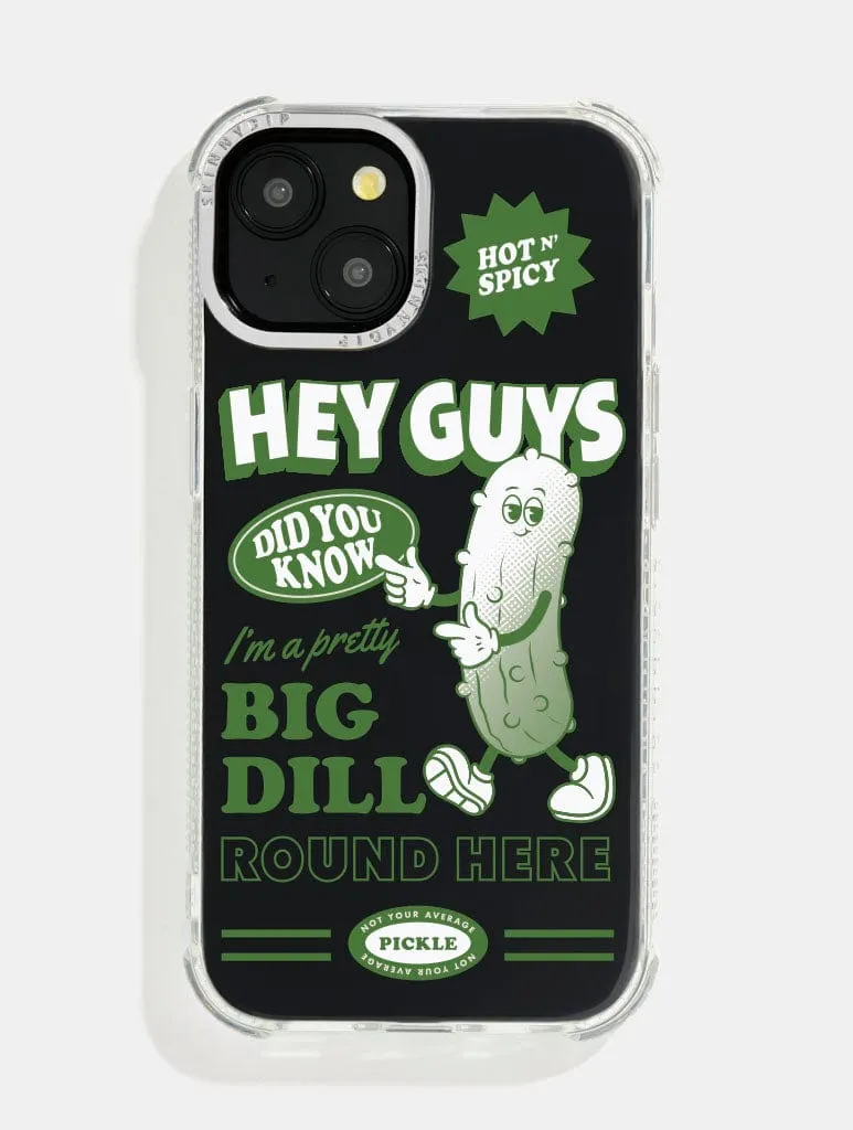 Big Dill Shock iPhone Case