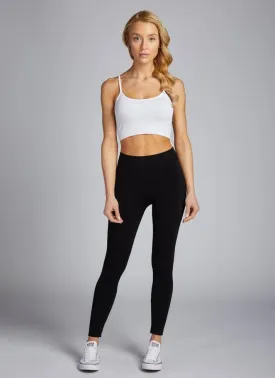 Black Bamboo Legging O/S