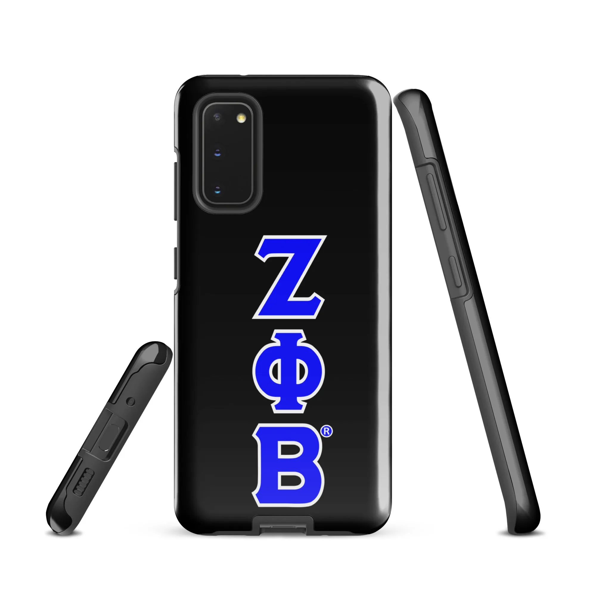 Black ΖΦΒ Samsung Case