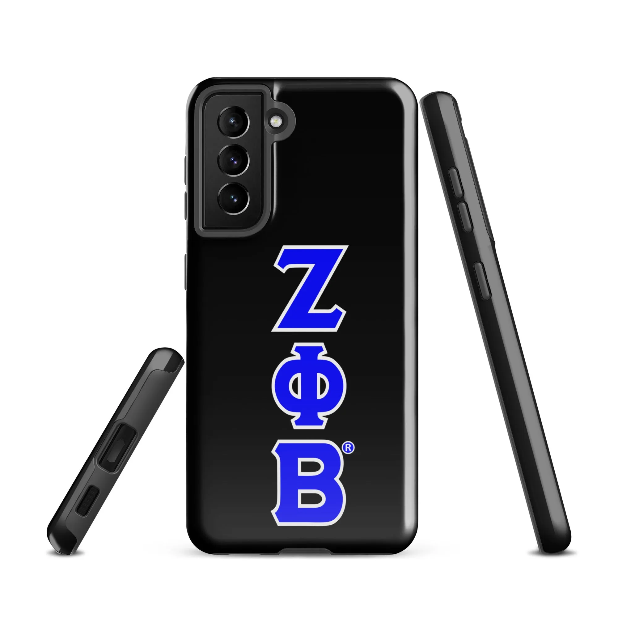 Black ΖΦΒ Samsung Case