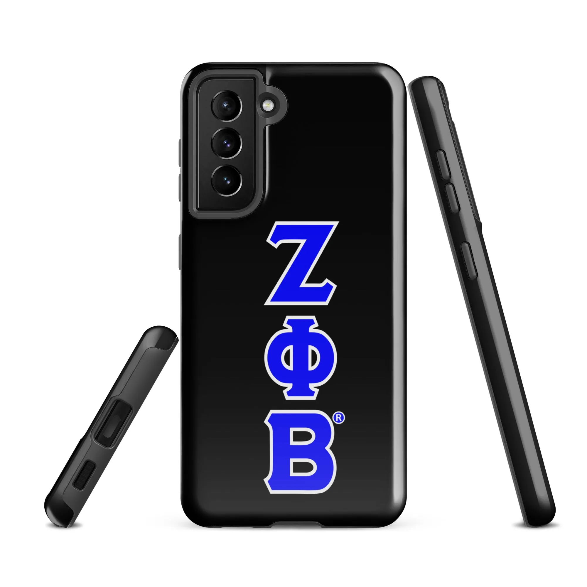 Black ΖΦΒ Samsung Case