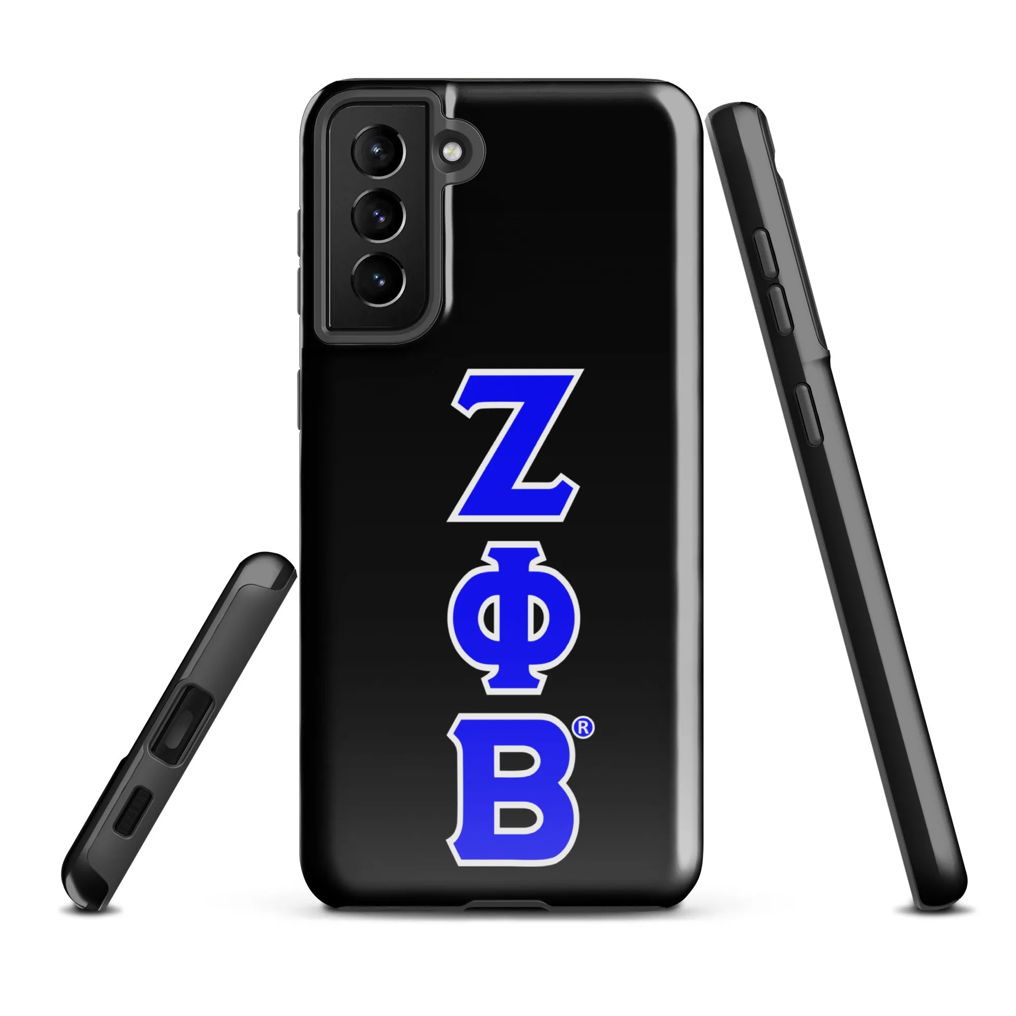 Black ΖΦΒ Samsung Case