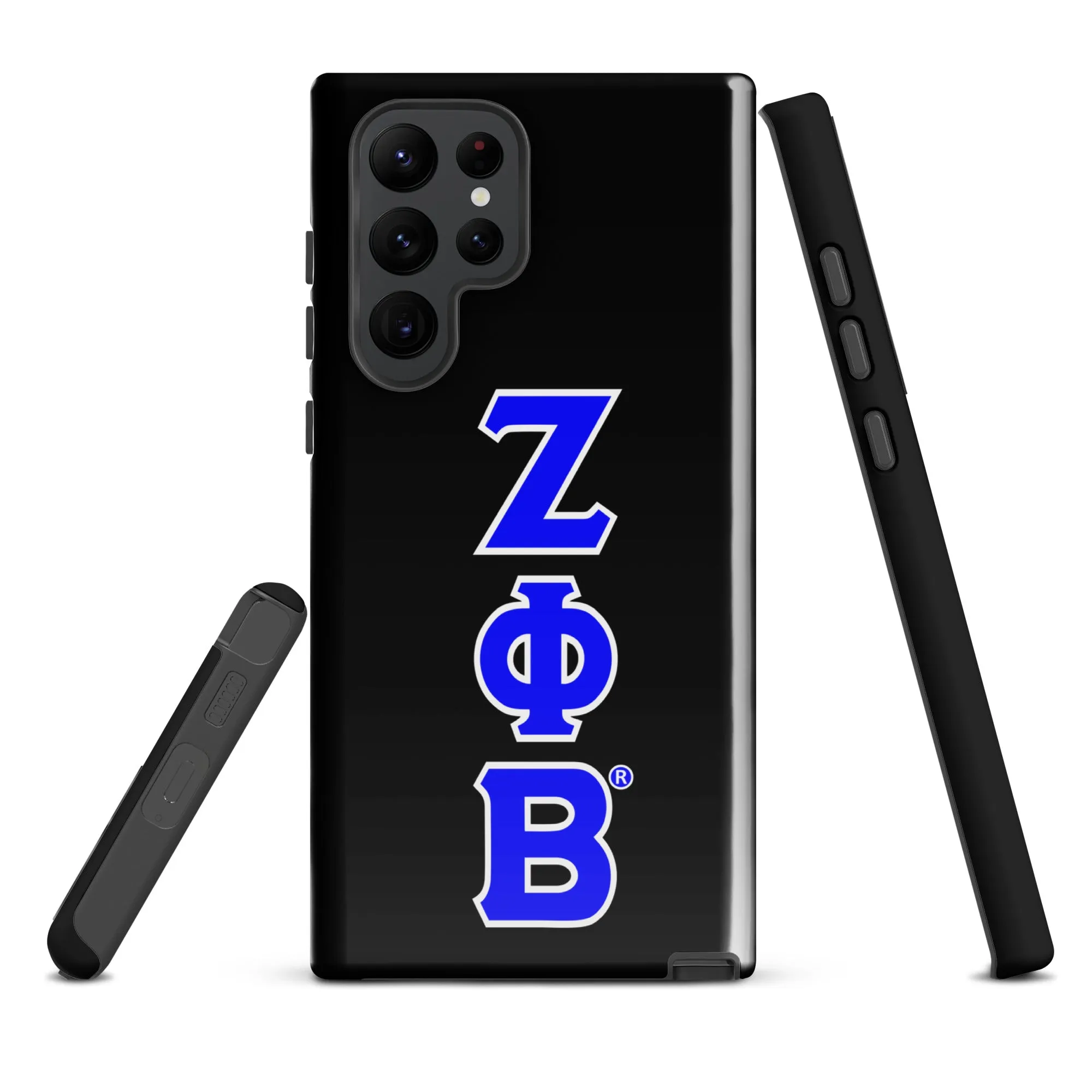 Black ΖΦΒ Samsung Case