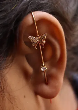 BLISSFUL BUTTERFLY EAR HOOK