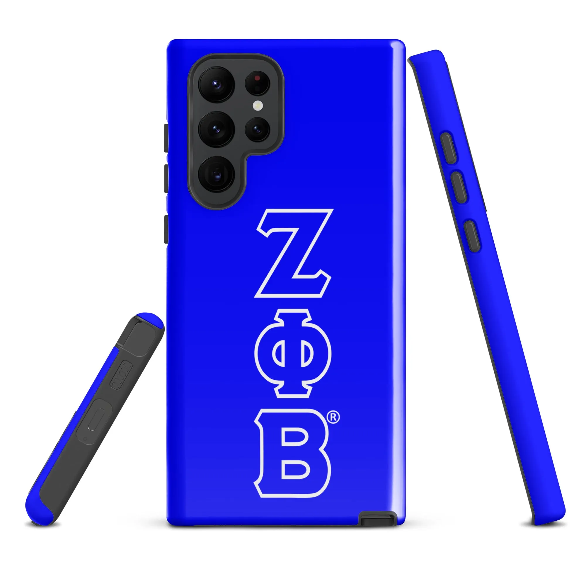 Blue ΖΦΒ Samsung Case