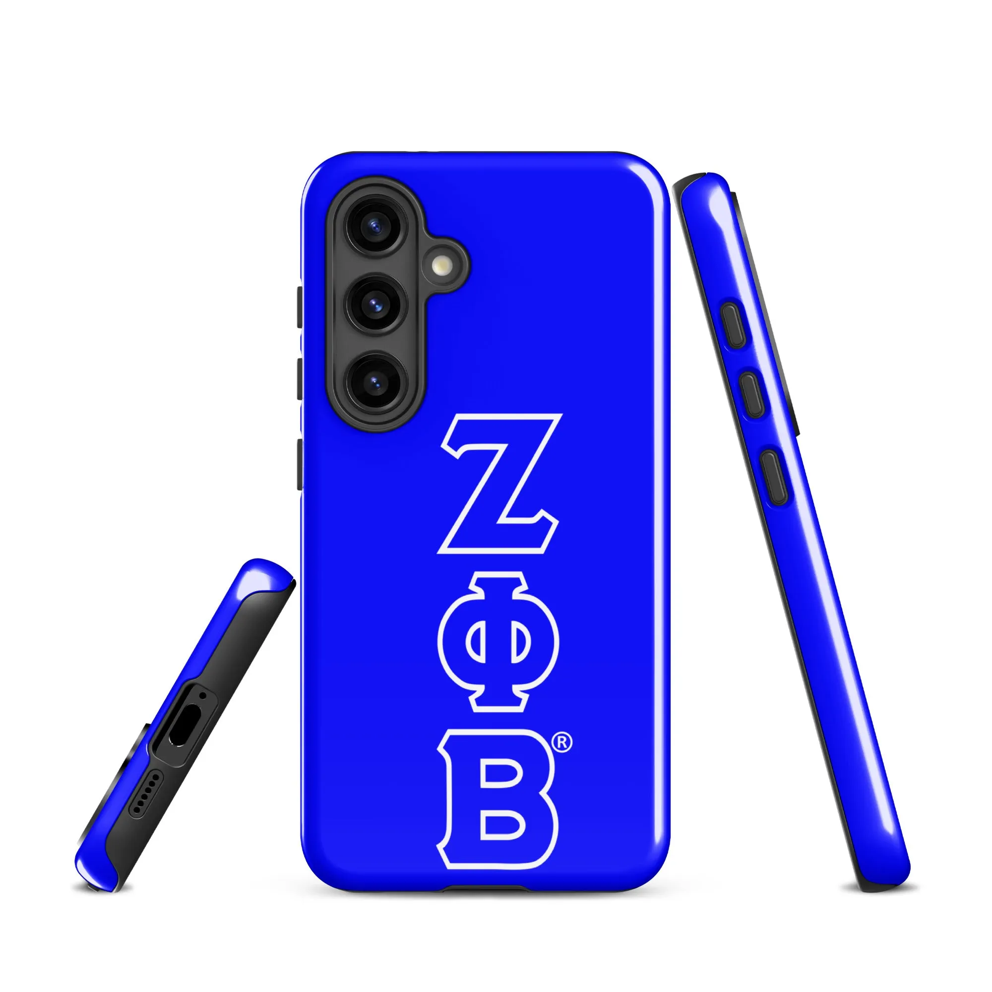 Blue ΖΦΒ Samsung Case