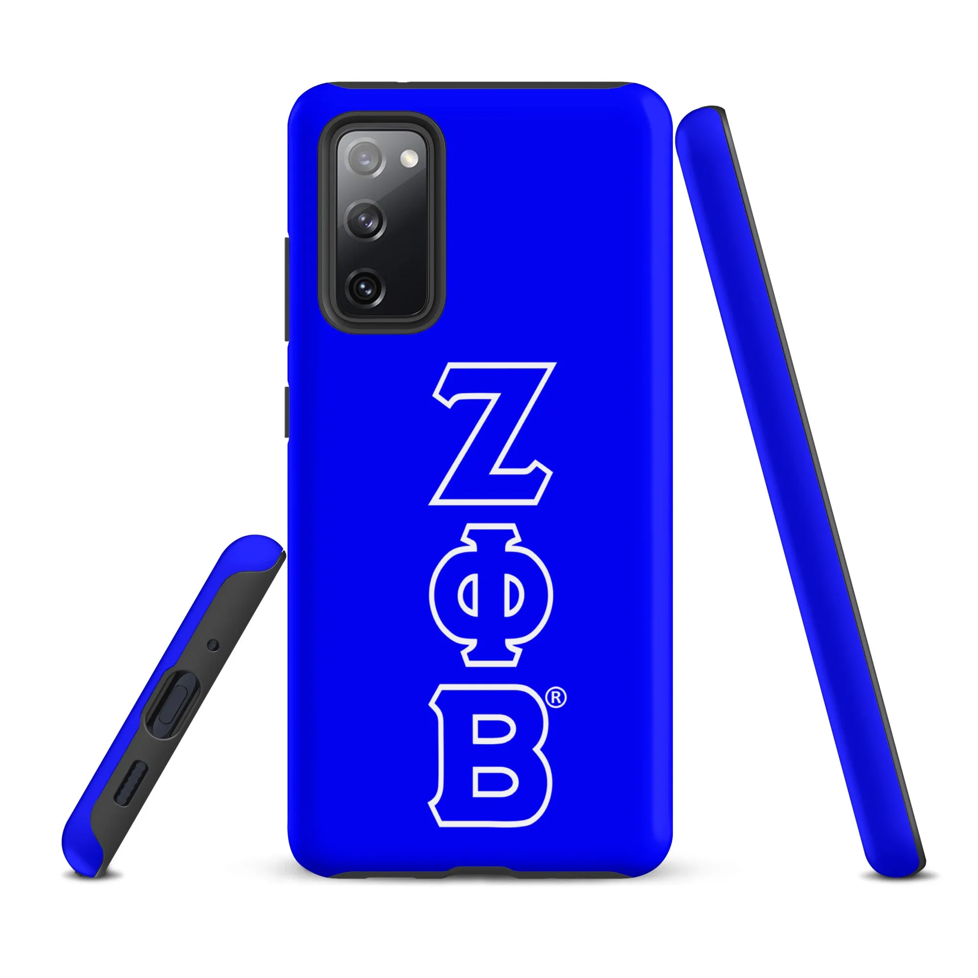 Blue ΖΦΒ Samsung Case