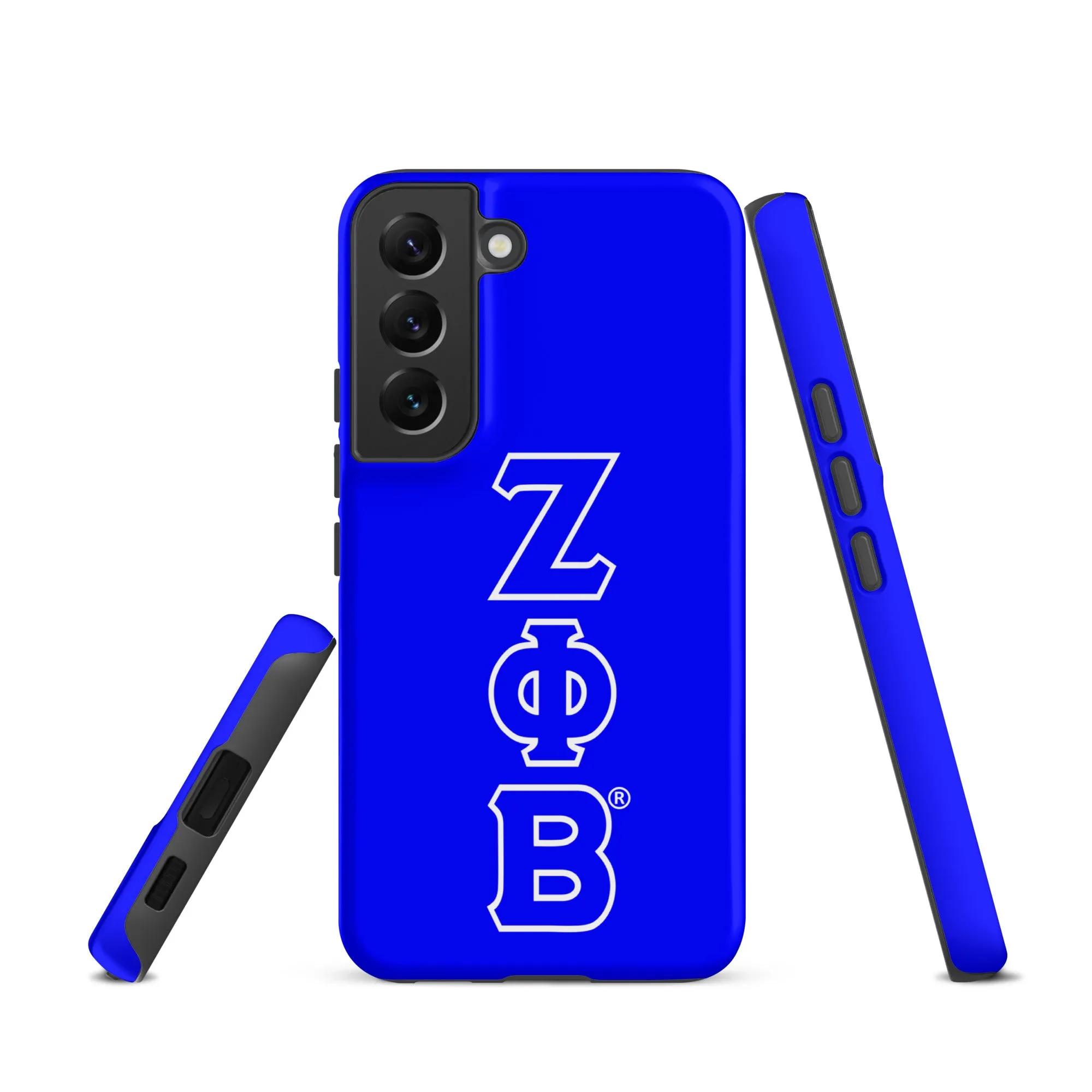 Blue ΖΦΒ Samsung Case