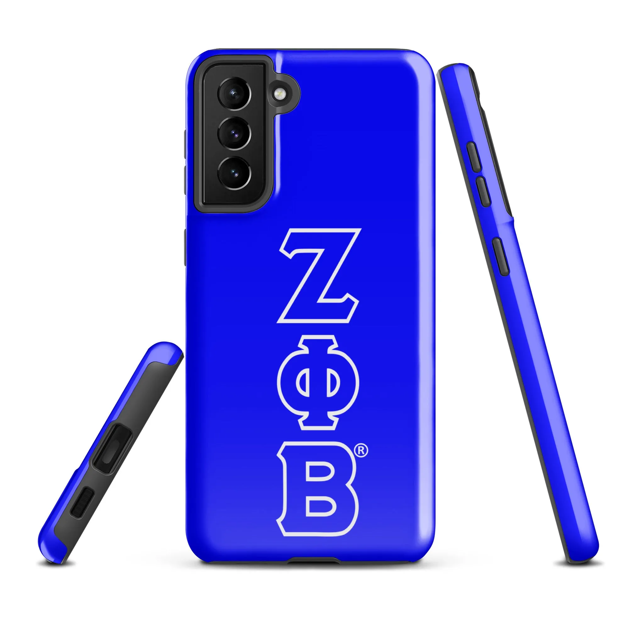 Blue ΖΦΒ Samsung Case