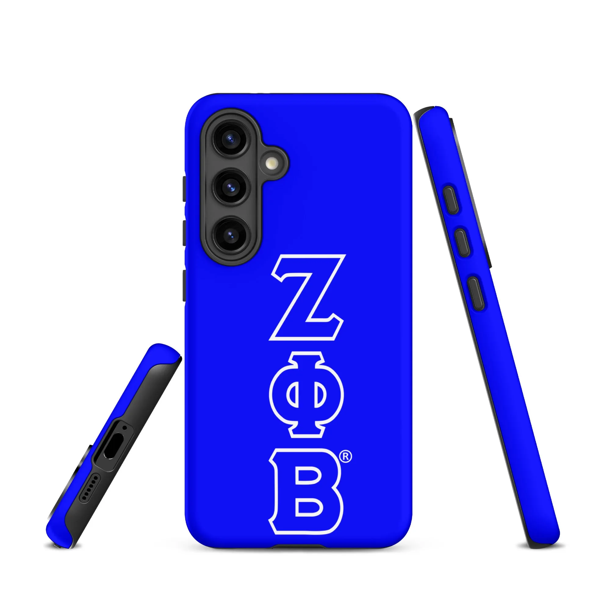 Blue ΖΦΒ Samsung Case