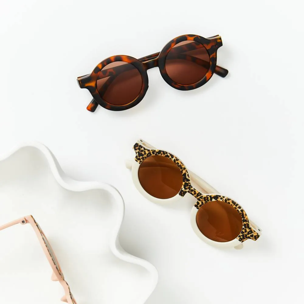 Blush Leopard Ava Baby Sunglasses