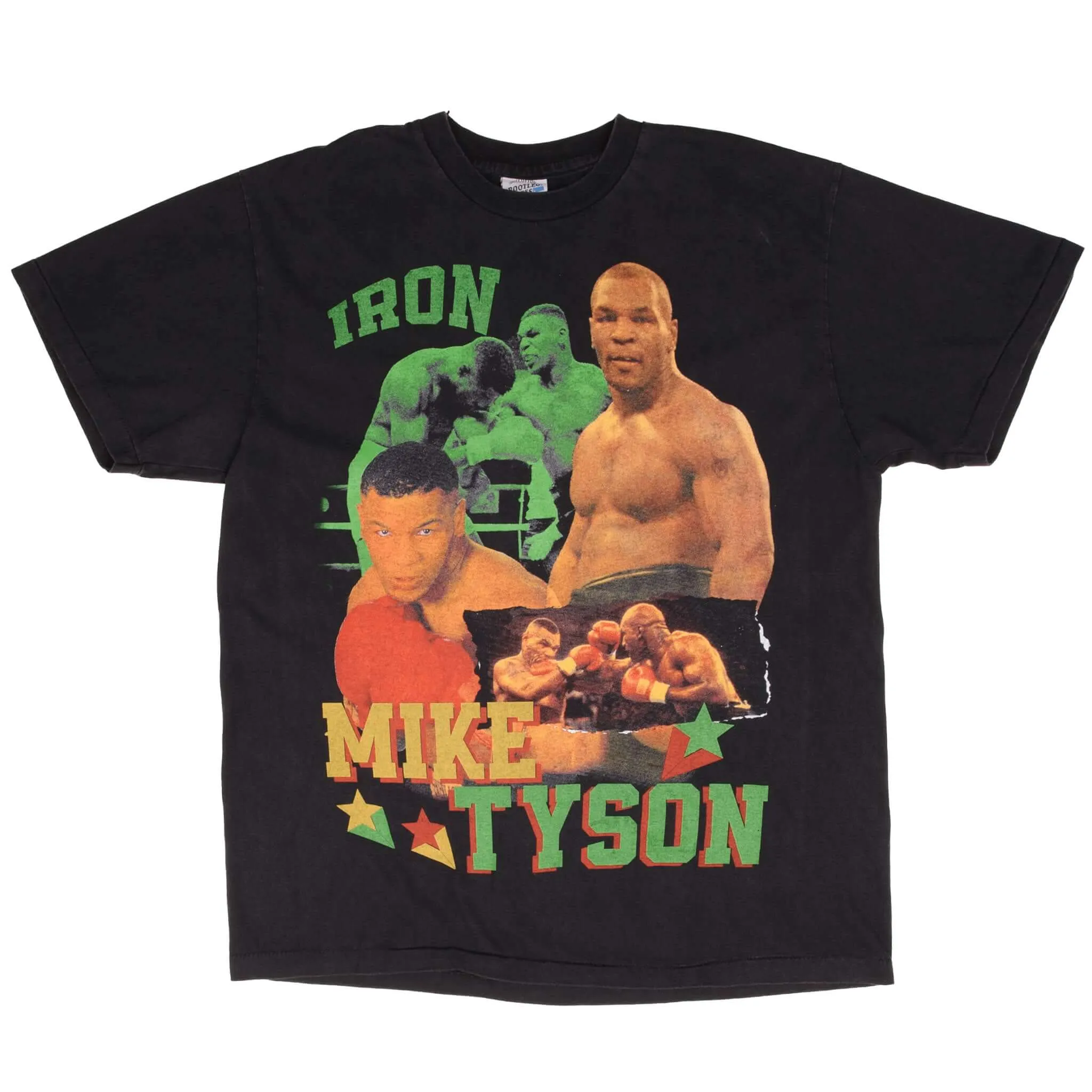 BOOTLEG BOXING TEE SHIRT MIKE TYSON WBC CHAMPION SIZE XL