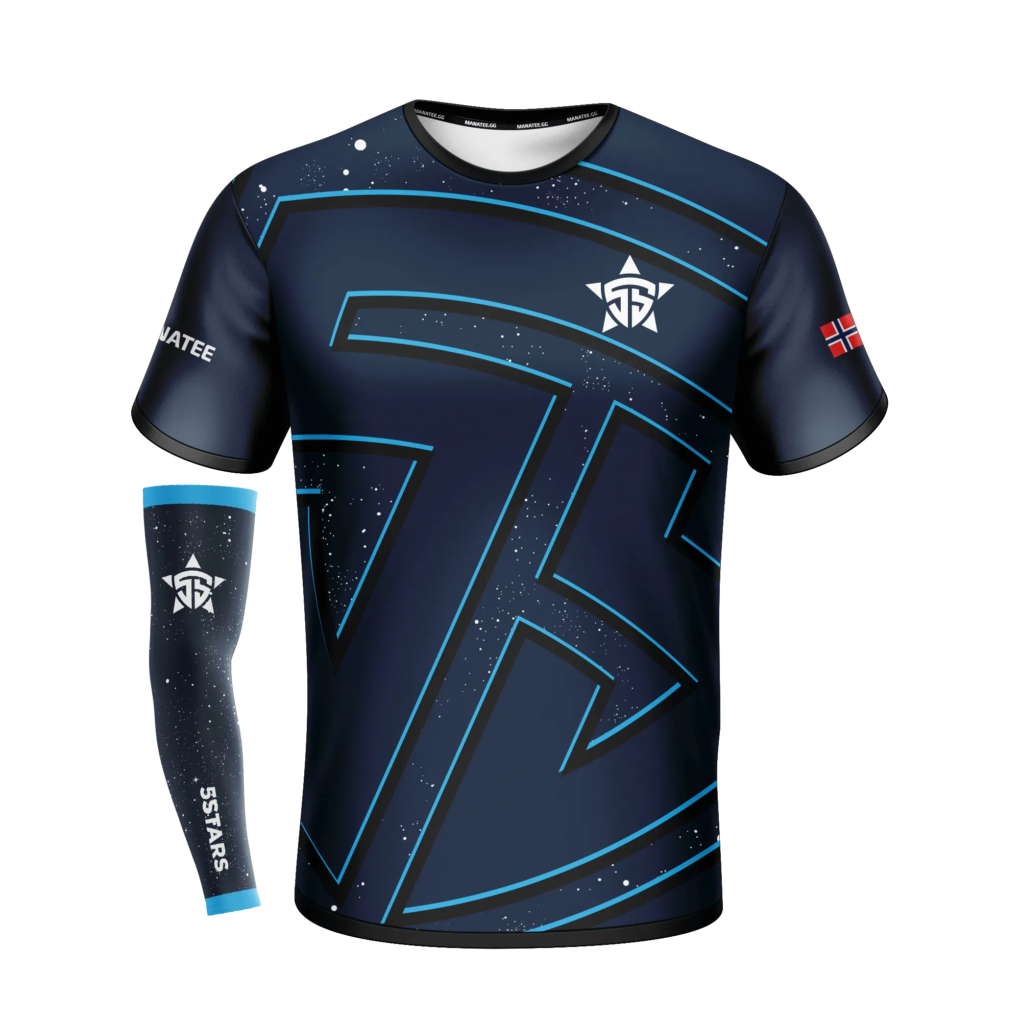 Bundle: 5STARS Esports Jersey   Gaming Sleeve