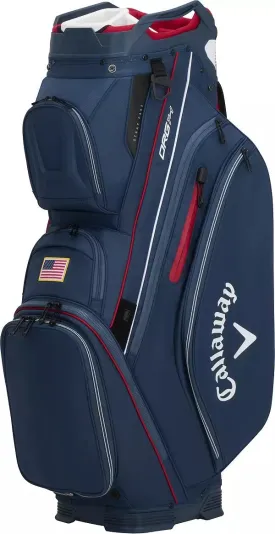 Callaway Golf 2024 Org 14 Cart Bag 14 Way Top Navy Red USA