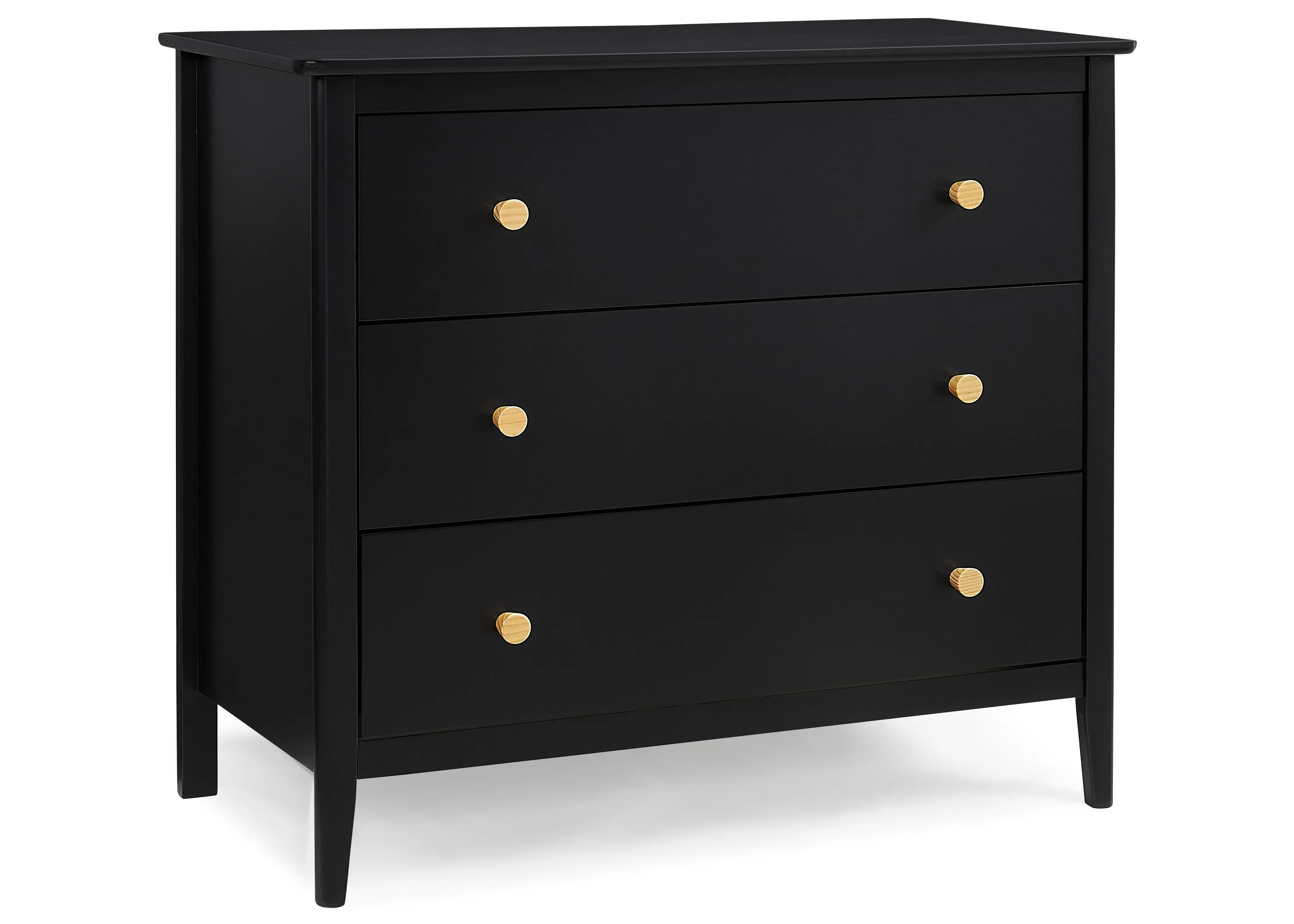 Casey 3 Drawer Dresser with Interlocking Drawers