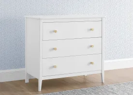 Casey 3 Drawer Dresser with Interlocking Drawers