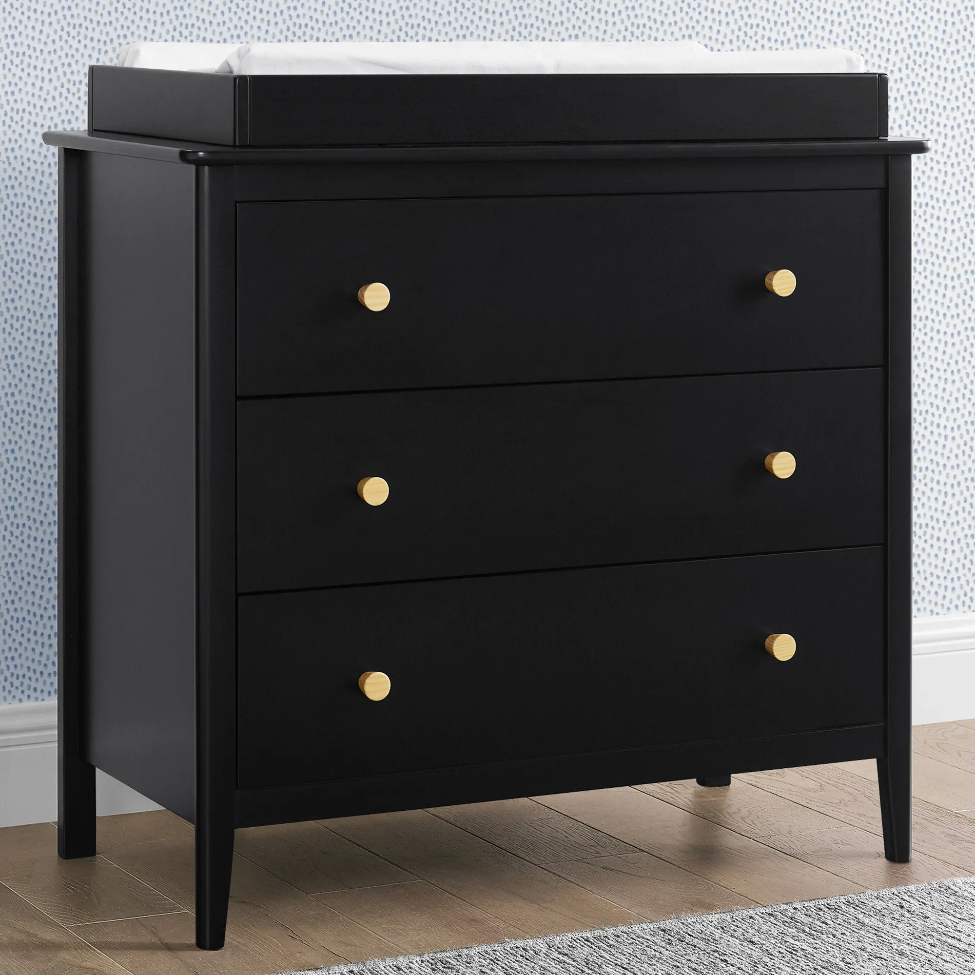 Casey 3 Drawer Dresser with Interlocking Drawers